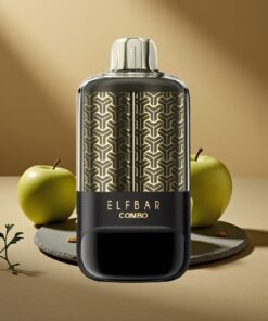 ELF BAR COMBO 25000 Puffs Disposable Vape Groene Appel & Dubbele Appel Shisha – 700mAh, Type-C