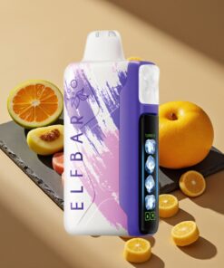 Elf Bar Ice King 40000 Puffs Disposable Vape Zure Lush Gummy met 20ml en 5% Nicotine