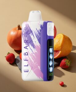 Elf Bar Ice King 40.000 Puffs Disposable Vape Zure Aardbei Drakenfruit 20ml 5%