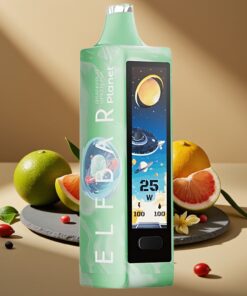 Elf Bar Planet 25000 Puffs Disposable Vape Grapefruit Groene Thee 18ml 800mAh