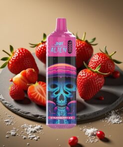 JNR Alien 10000 Puffs Wegwerp Vape Aardbei IJs 850mAh Type-C