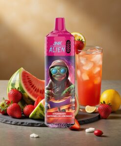 JNR Alien 10000 Puffs Wegwerp Vape Aardbei Watermeloen Limonade met 850mAh & RGB LED