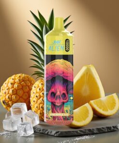 JNR Alien 10000 Puffs Wegwerp Vape Ananas IJs 20ml & RGB LED