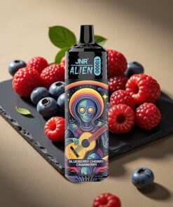 JNR Alien 10000 Puffs Wegwerp Vape Blauwe Bes Kers Cranberry met 850mAh & RGB LED