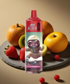 JNR Alien 10000 Puffs Wegwerp Vape Kiwi-Aardbei met 850mAh & RGB LED