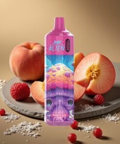 JNR Alien 10000 Puffs Wegwerp Vape Perzikijs & RGB LED