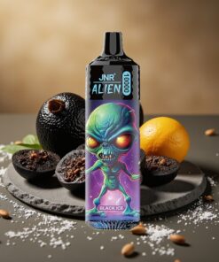 JNR Alien 10000 Puffs Wegwerp Vape Zwart IJs met 850mAh & RGB LED
