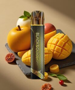 JNR Black&Golden 800 Puffs Wegwerp Vape Drievoudige Mango 2ml