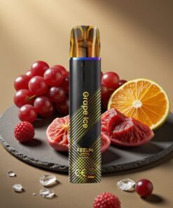 JNR Black&Golden 800 Puffs Wegwerp Vape Druivenijs 550mAh