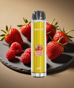 JNR Gold380 6000 Puffs Wegwerp Vape Aardbei Framboos 13ml