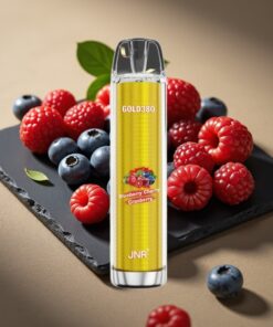 JNR Gold380 6000 Puffs Wegwerp Vape Blauwe Bes Kers Veenbes 1500mAh