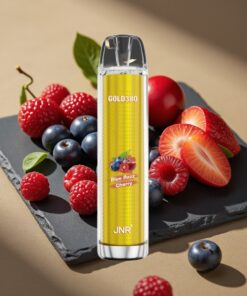 JNR Gold380 6000 Puffs Wegwerp Vape Blauwe Framboos Kers 1500mAh