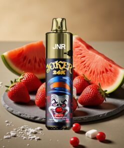 JNR Joker 24K Puffs Wegwerp Vape Aardbei Watermeloen Ijs met 800mAh Battery & 2+10ml Refillable Pod