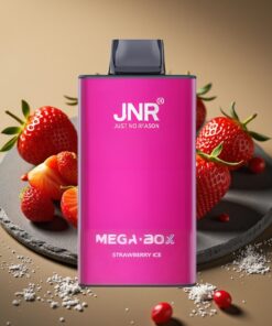 JNR Mega Box 25000 Puffs Wegwerp Vape Aardbeienijs 30ml & 850mAh