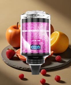 JNR Mega Shisha Hookah Desktop Compatibel 100K 60ml 2200mAh