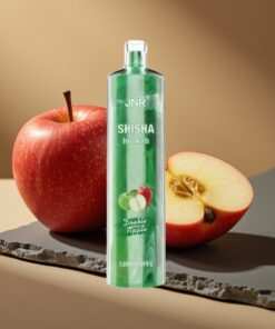 JNR Shisha Hookah 12000 Puffs Wegwerp Vape Dubbele Appel 24ml 0.6 Ohm Mesh