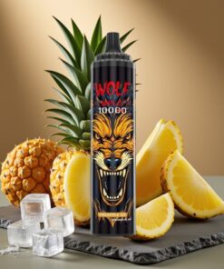 JNR Wolf Niplo 10000 Puffs Wegwerp Vape Ananas IJs 20ml 5%