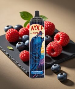 JNR Wolf Niplo 10000 Puffs Wegwerp Vape Blauwe Bes Zure Framboos 20ml 5%