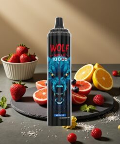 JNR Wolf Niplo 10000 Puffs Wegwerp Vape Meneer Blauw 20ml/5%
