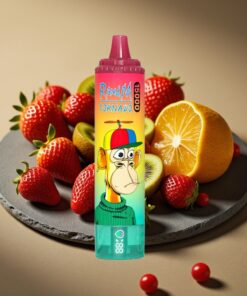 RandM Fumot Tornado 15000 Puffs Wegwerp Vape Aardbei-Kiwi 25ml Fumot RandM Tornado 15000 Puffs 850mAh