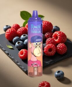 RandM Fumot Tornado 15000 Puffs Wegwerp Vape Blauwe Bes Kers Cranberry 25ml