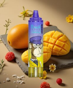 RandM Fumot Tornado 15000 Puffs Wegwerp Vape Mango Op IJs 25ml Fumot RandM Tornado 15000 Puffs 850mAh