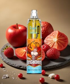 RandM Fumot Tornado 7000 Wegwerp Vape Rode Energie IJs 14ML