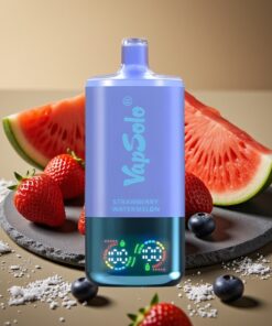 VapSolo Triple 30000 Puffs Wegwerp Vape Aardbei Watermeloen & Blauwe Bes IJs 40ml 50mg