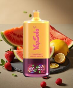 Vapsolo Triple 30000 Puffs Aardbei Watermeloen & Citroen Perzik 40ml Type-C