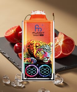 Fumot Leopard 40K Puffs Wegwerp Vape Kersijs + 5% Nicotine Fumot Leopard 40K Puffs Wegwerp Vape + Dual Mesh