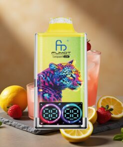 Fumot Leopard 40K Puffs Wegwerp Vape Roze Limonade 5% Nicotine Fumot Leopard 40K Puffs Wegwerp Vape Dual Mesh 700mAh
