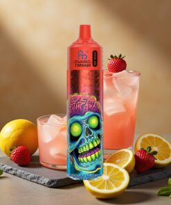 Fumot RandM Tornado 30000 Puffs Wegwerp Vape Roze Limonade 30mL 5%