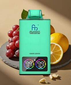 Fumot Tornado 35K Wegwerp Vape Druif Citroen met Dual Mesh Coil & RGB Lights