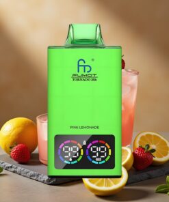 Fumot Tornado 35K Wegwerp Vape Roze Limonade met 15ml & Dual Mesh Coil