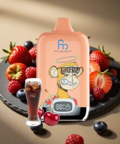 Fumot Tornado Digital Box 12000 Puffs Wegwerp Vape Gemengde Bessen 20ml 550mAh